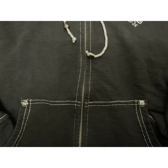 LL Cool J/Todd Smith Black Silver "MCMLXVIII" Hoodie Size XXL - Picture 10 of 16